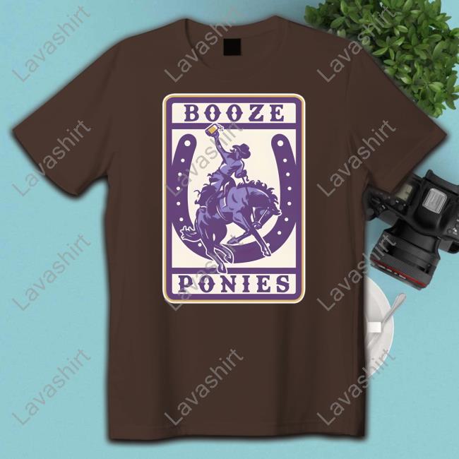 Official Barstool Sports The Dozen Merch Booze Ponies Tee Shirt