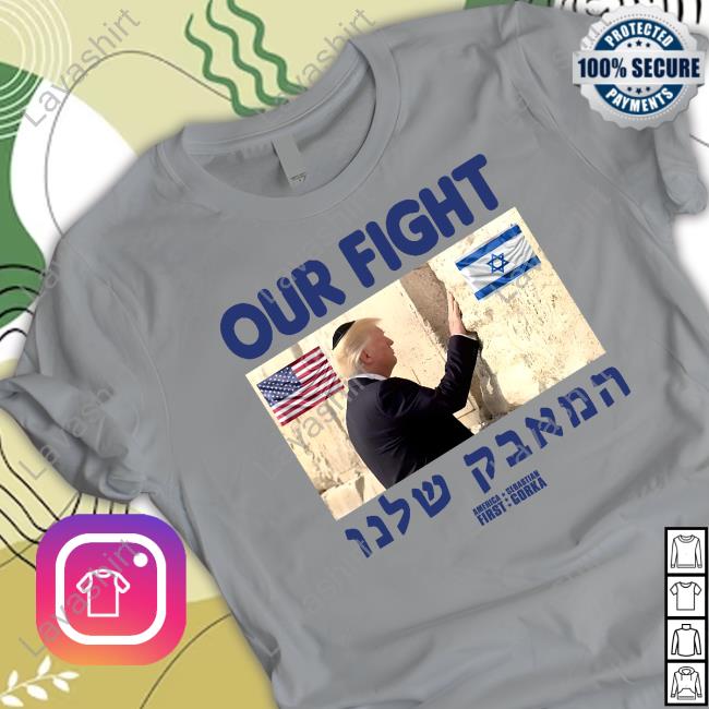 Official Sebastian Gorka Drg Our Fight Support Israel Shirt
