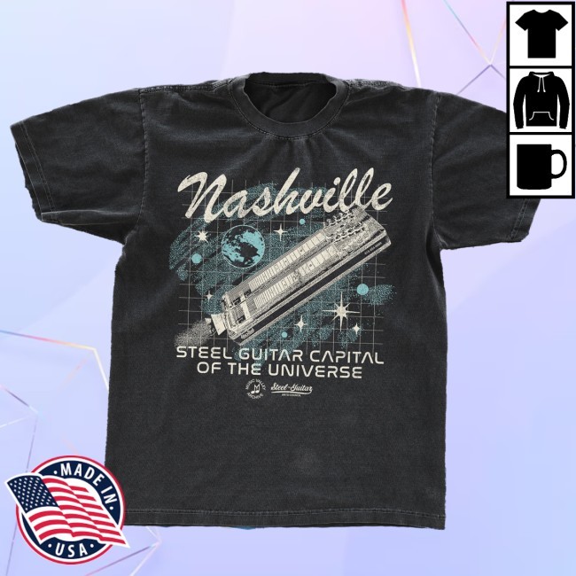 Music Valley Archive Nashville: Steel Guitar Capital of the Universe Tee