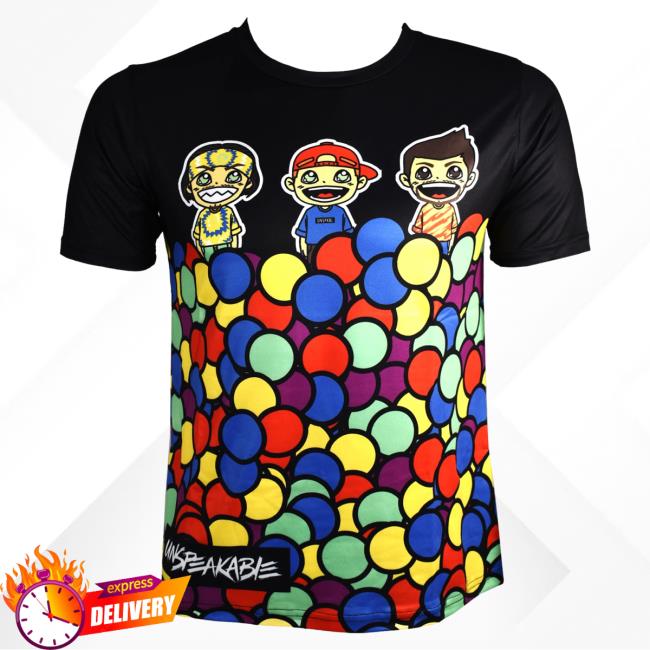 Official Unspeakable Merch Ball Pit Shirt 2023