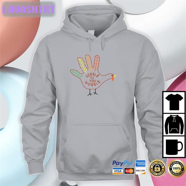 Leigh Mcnasty Merch Gobble Till You Wobble Tee Shirt Bunkerbranding
