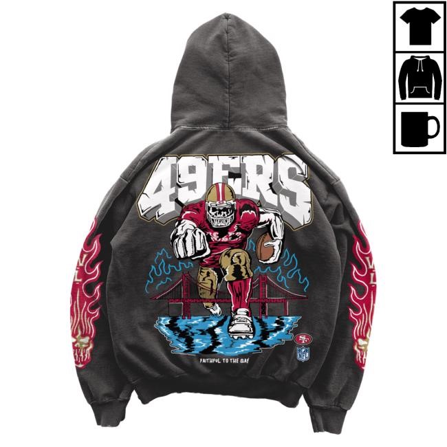 Warren Lotas NFL FootBall NLF Faithful To The Bay Hoodie Archive