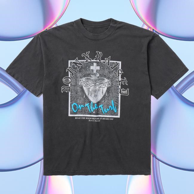 Official Born X Raised Merch Store Shop Commandment Attractive Shirt: Vintage Black BornxRaised