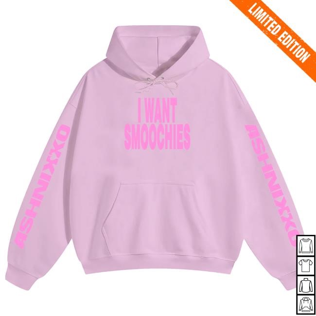 Essential I Want Smoochies Hoodie Ashnikko