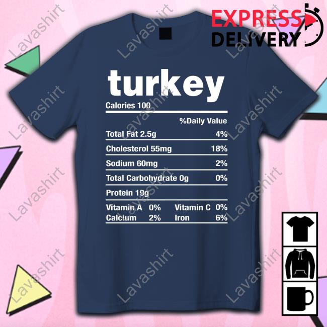 Turkey Calories 100 Tee
