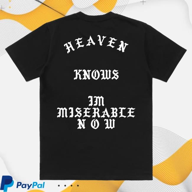 Official Born X Raised Merch Store Shop Heaven Knows Attractive Shirt: Black BornxRaised