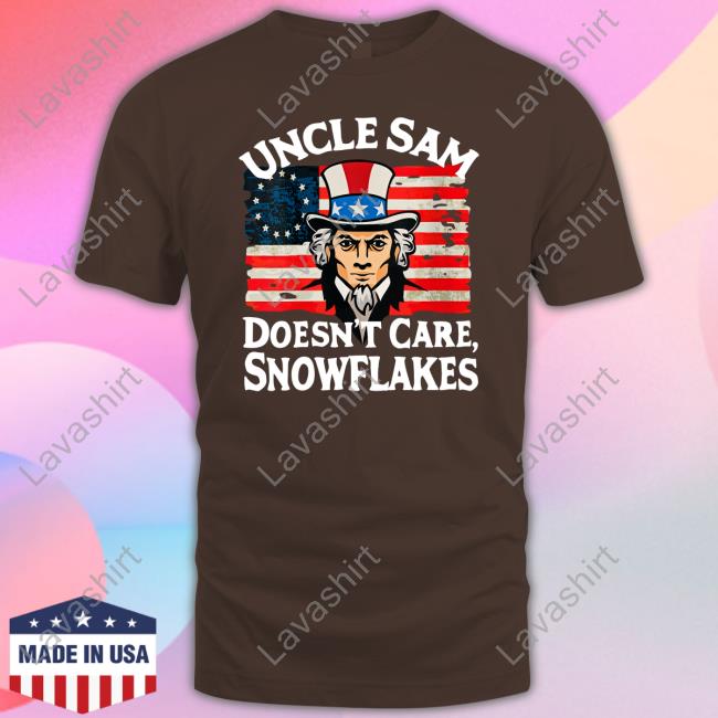 Uncle Sam Doesn't Care Snowflakes Hoodie Joe Biden Mark Joseph Stern