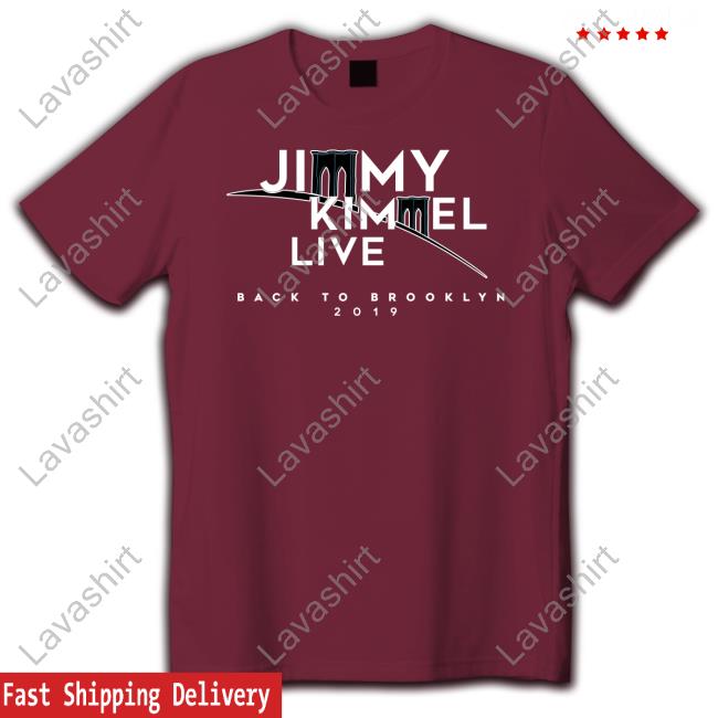 Jimmy Kimmel Live Back Too Brooklyn T Shirt Andrea Botez Itsandreabotez Official Jimmy Kimmel Live T Shirt