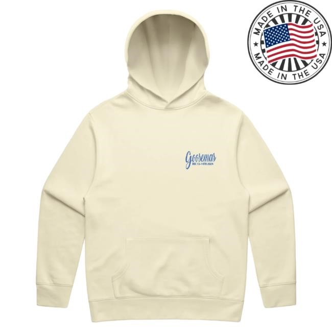 Official Goose The Band Merch Goosemas Bingo Cage Sweatshirt Goosetheband