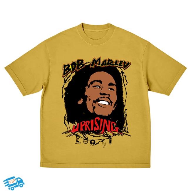 Official Bob Marley Merch Store Bob Marley Uprising Portrait Tees