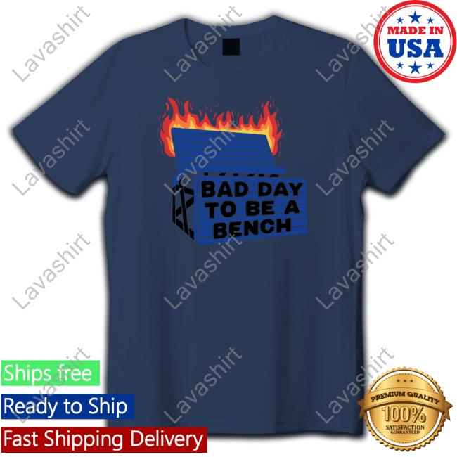 Barstool U Bad Day To Be A Bench Hoodie Barstoolsports