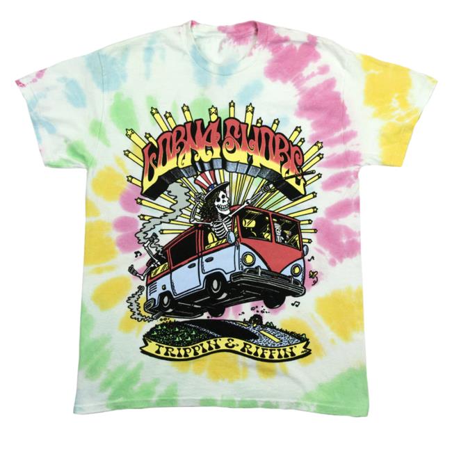 Official Lorna Shore Trippin & Riffin Tie Dye Shirts