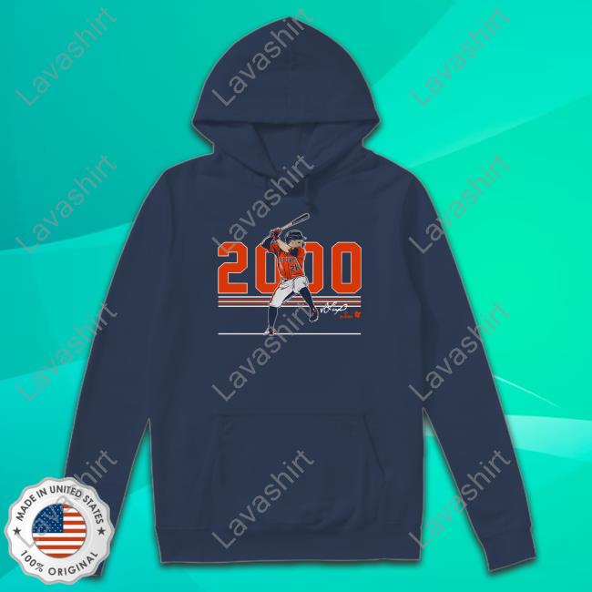 Official Breakingt Merch Jose Altuve 2000 Hits Shirt
