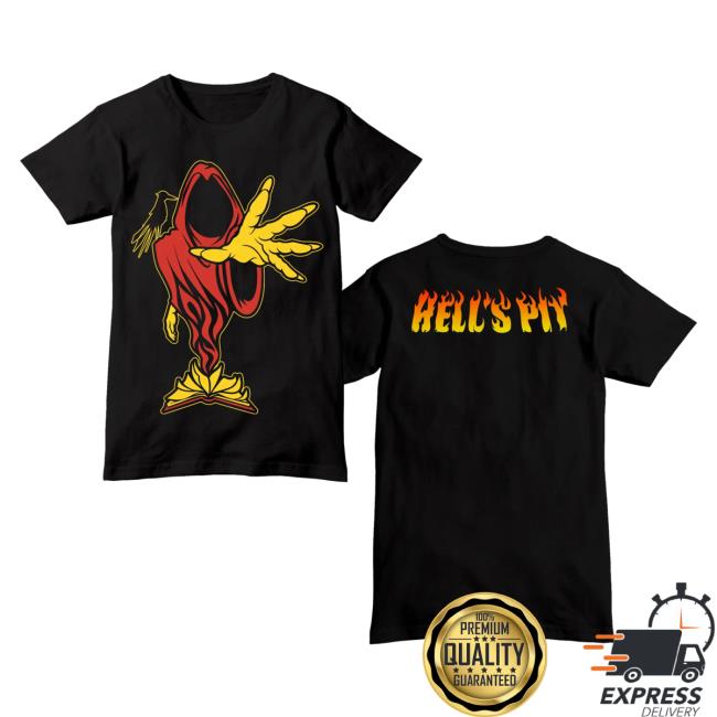 Official Icp Merch Clothing Store Insane Clown Posse The Waith Hell's Pit Black Top Shirt