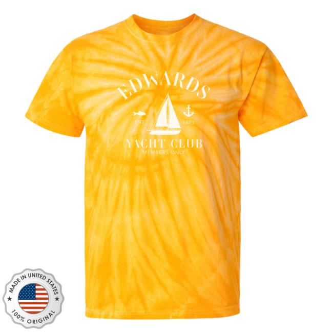 Official Hometown Apparel Edwards Colorado Yacht Club Tie-Dye Cyclone Pinwheel Sweatshirts 3D All-Over Printed