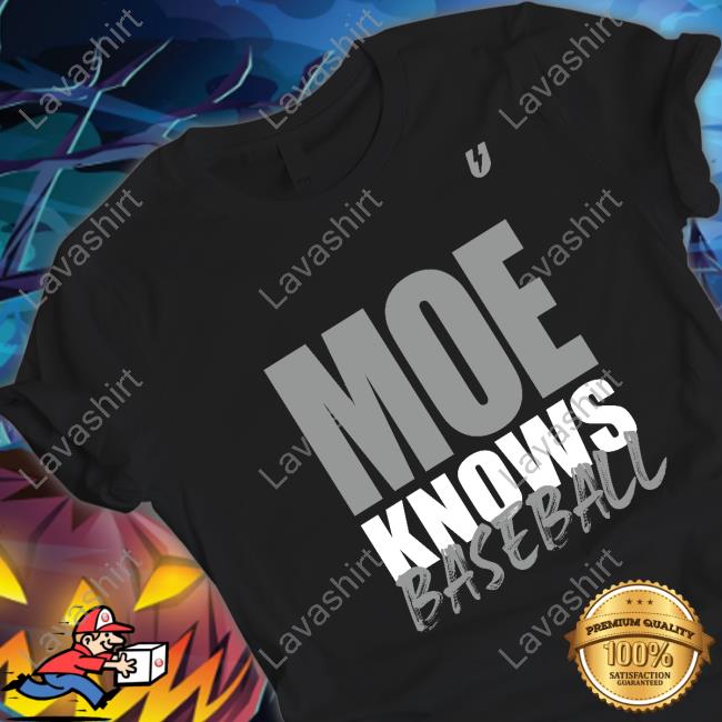 Hustle Gear Merch Moe Knows Baseball T Shirt