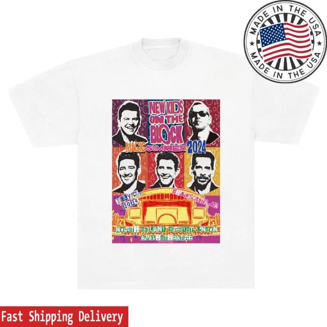 Official New Kids On The Block Merch Store Chula Vista Event Attractive Shirt Shop Nkotb