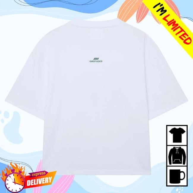 Official Eme Studios Book Pearl Oversized Tee