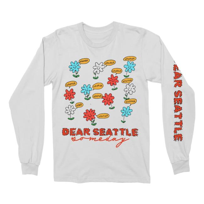 Domestic La La Merch Dear Seattle Flowers Sweaters