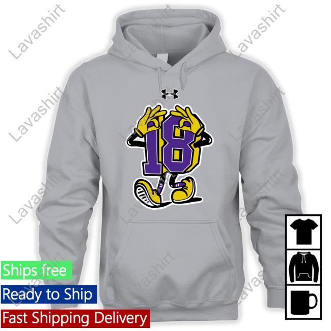Under Armour Justin Jefferson #18 Griddy New Tee