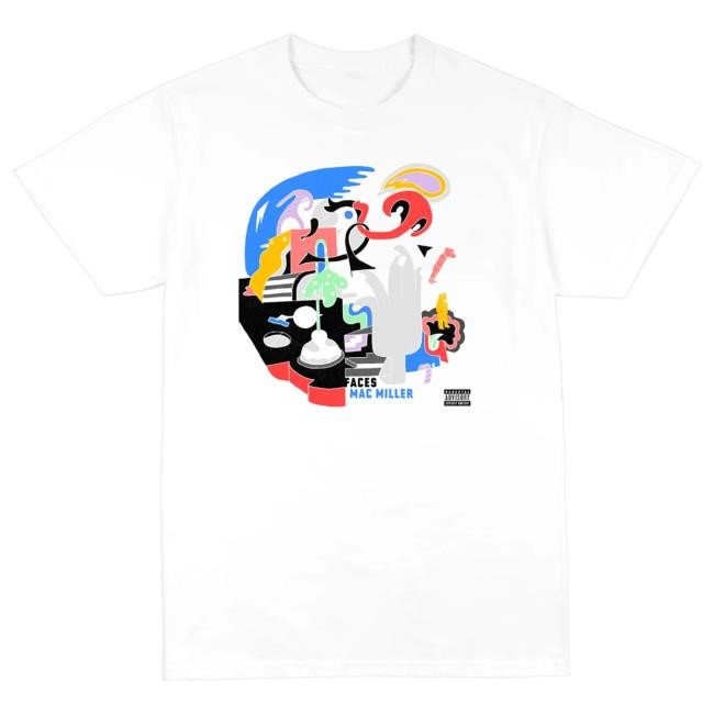 Faces 10 Year Cover S/s Shirt – Mac Miller Store