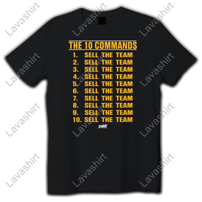 The 10 Commands Sell The Team T-Shirt