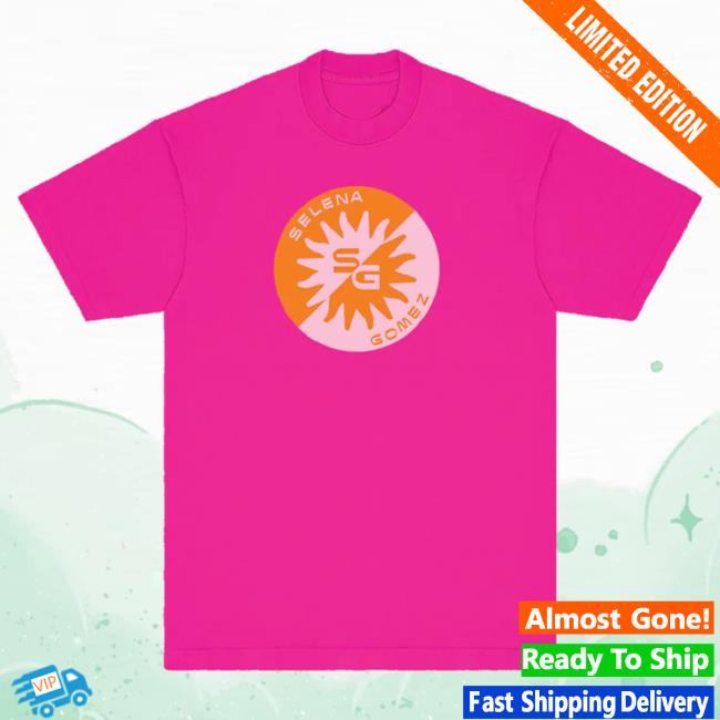 Official Interscope Records Selena Gomez Merch Store Selena Gomez Sunset Top Shirt Selena Gomez Apparel Clothing Shop