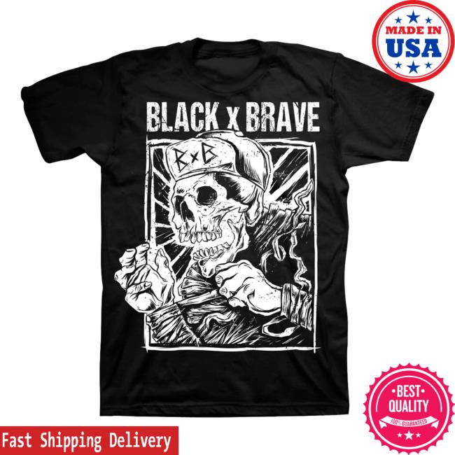 Black And Brave Taped For Battle T-Shirts