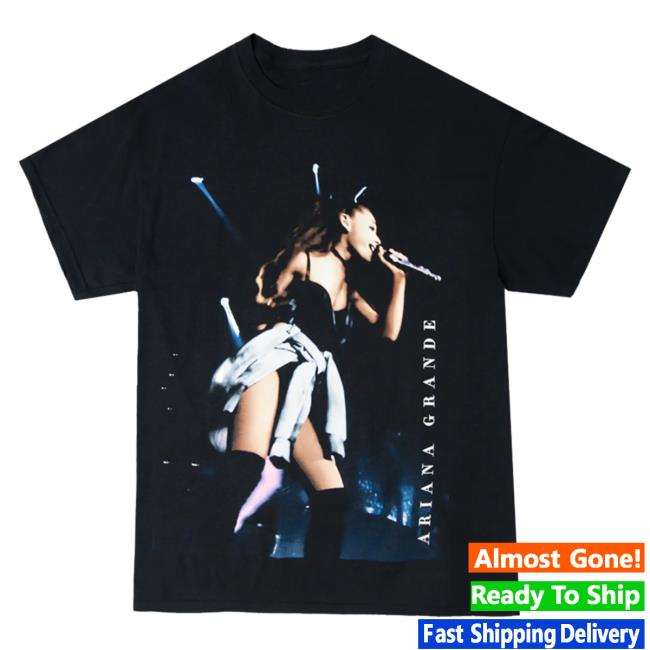 Official Ariana Grande Apparel Clothing Merch Store Ariana Grande My Everything Live Photo Shirt Ariana Grande Shop