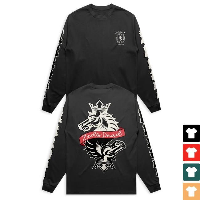 Official Zeds Dead Merch Zeds Dead - Chess Club Long-Sleeve