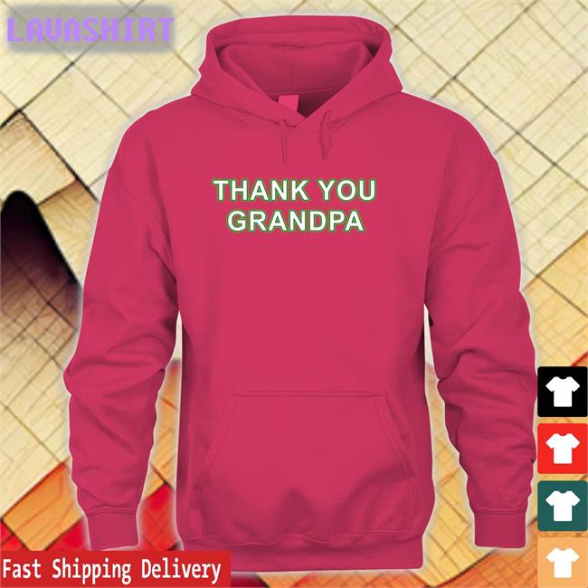 Thank You Grandpa Tee Couch Racer Shop Brett Griffin