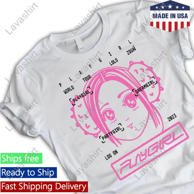 Lolo Zouai Merch Playgirl Anime Sweatshirt