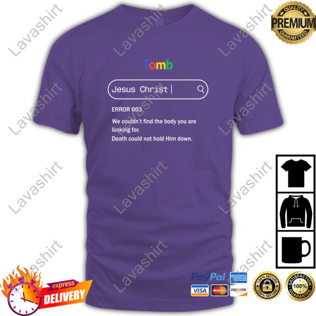 Tomb Jesus Christ Error 003 Sweatshirt