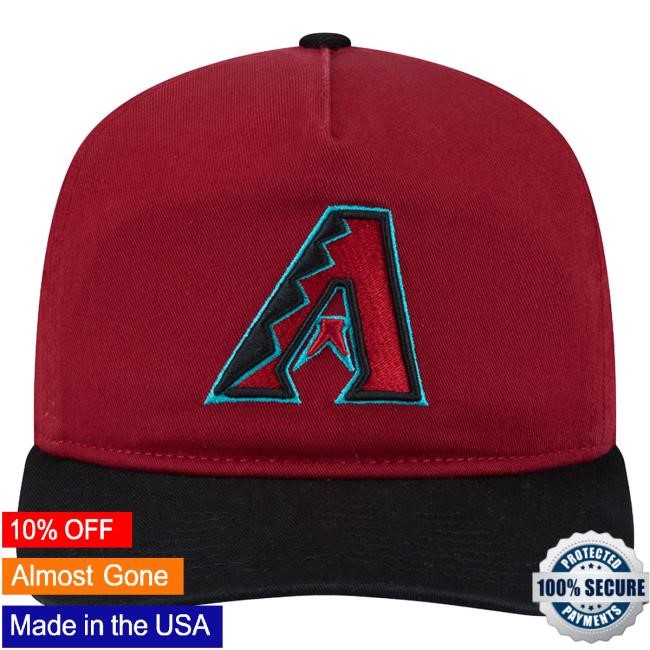Official MLB Apparel Men's Arizona Diamondbacks New Era Red Team 19TWENTY Adjustable Cap