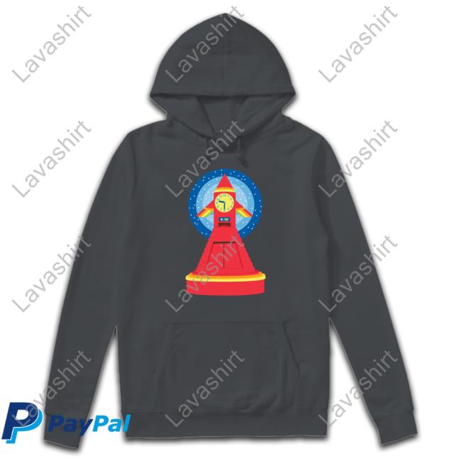 Abc Merch Official Rocket Clock Adult Tee Play School