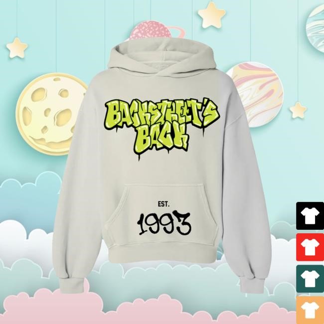 Backstreet's Back Graffiti Hoodie – Backstreet Boys Store