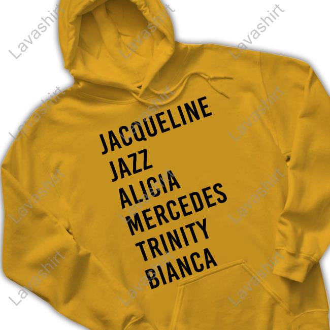 Official Wrestling Winedown Merch Black Wrestling Queens Jacqueline Jazz Alicia Mercedes Trinity Bianca Shirt