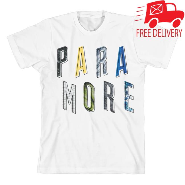 Official Warner Music Merch Store Paramore Offset Logo Popover Shirt Warner Music Apparel Clothing Shop WarnerMusic
