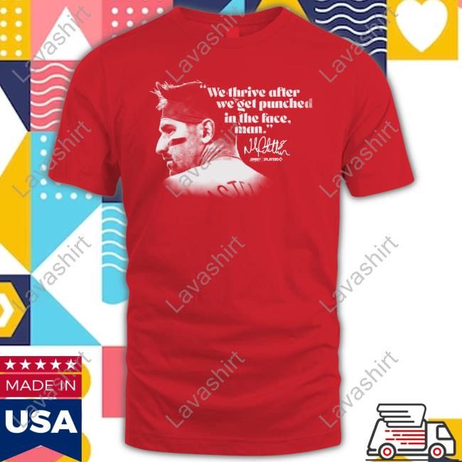 Official Jomboy Media Merch Castellanos Thrives Tee Shirt