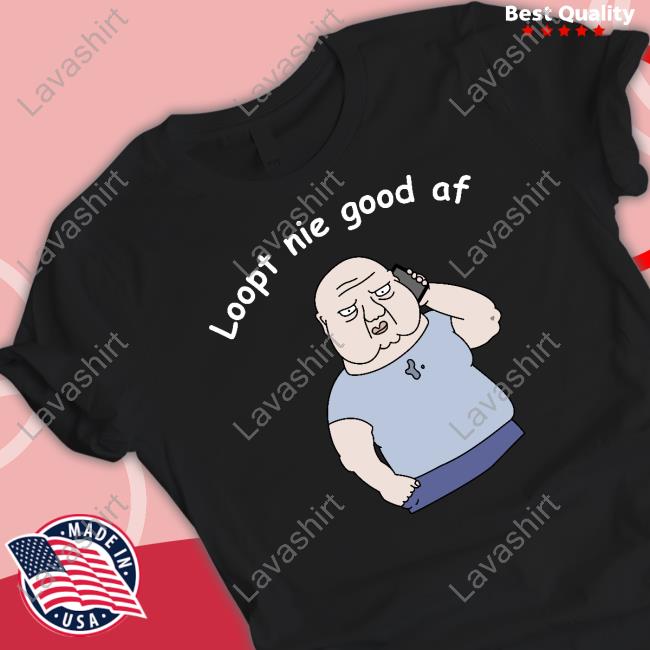 Loopt Nie Goed Af Limited Edition Tee
