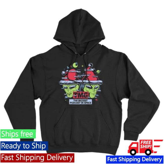 Official Tmg Studios Merch Store Biggest Podcast In Space Holiday Tees