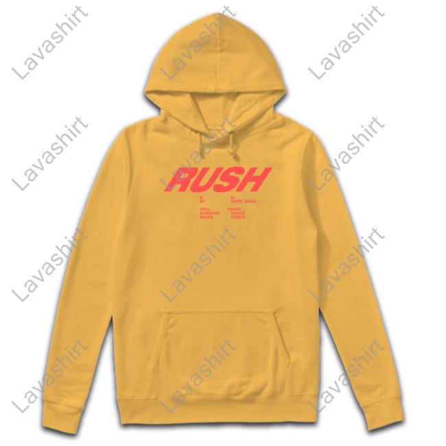 Official Troye Sivan Merch Rush Hoodie