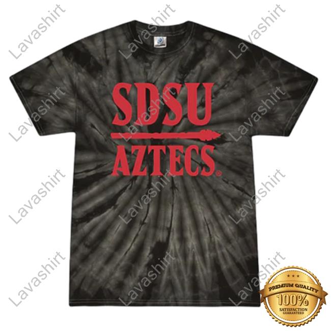 Official Sdsu aztecs Tie Dye T Shirt