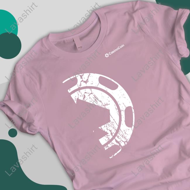 Xrpl Merch CasinoCoin Grunge Long Sleeve T Shirt