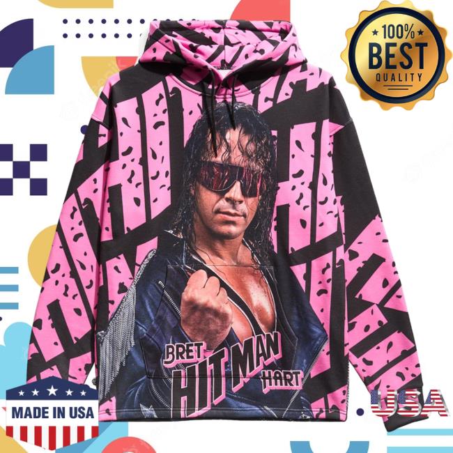 Official Chalk Line Clothing Bret Hart Big Face AOP Shirts 3D Chalk-Line All Over Print