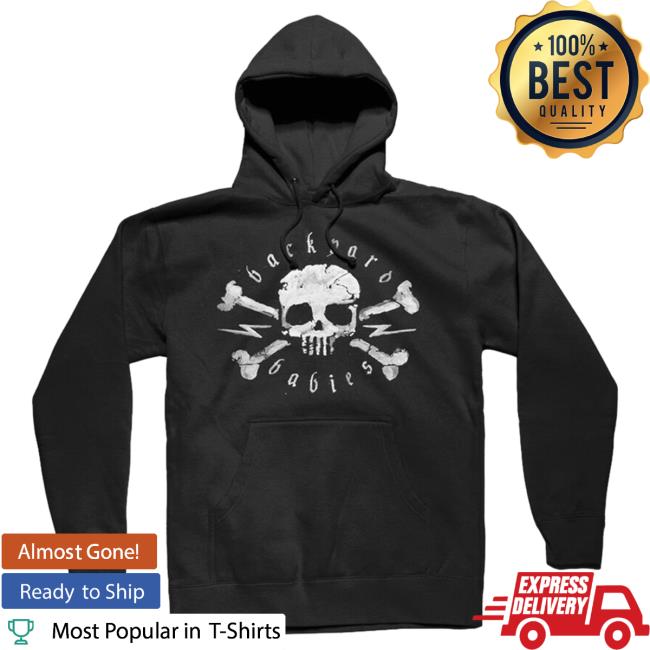Official Kings Road Merch Store Backyard Babies Skull Hoodies (Black) Kings Road Shop
