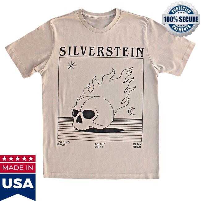 Official Silverstein Merch Talking Back Hoodies