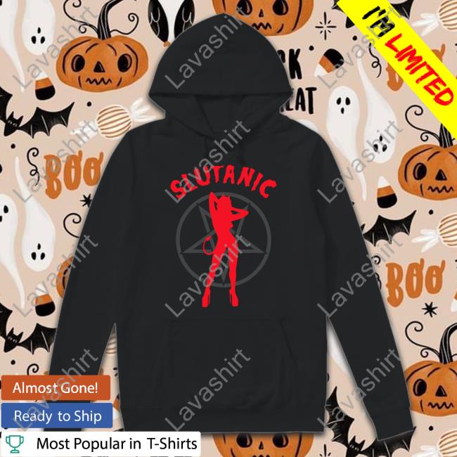 Slutanic Devil Doll With Satanic Pentagram Hoodie