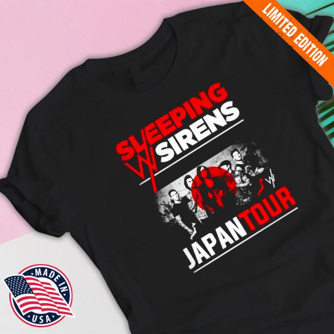 Cut The Mustard Japan Tour Sleeping With Sirens Long Sleeve Tee