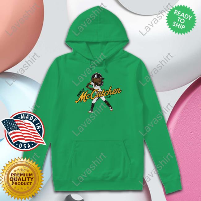 Breakingt Merch Andrew Mccutchen Caricature Hoodie